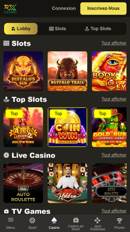 RX Casino en France, surlesparis.com