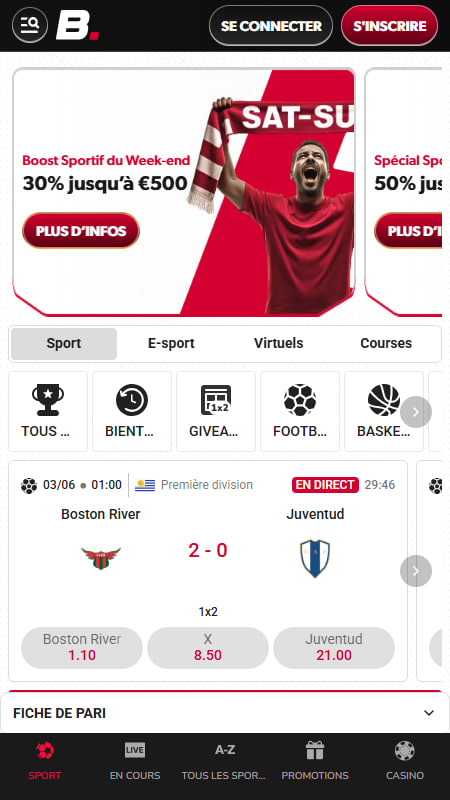 Betista Sports et marchés de paris